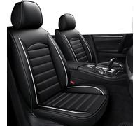 ZCCZQF Copri Sedili Auto per Ford Genuine Fiesta Mk7.5 ST-Line, Coprisedili per Sedili Completo Auto, Set di Coprisedili e Copri Poggiatesta per Auto,Black And White
