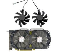 ZCDYGHU 2 Pezzi/Set 85 mm 6600M GPU Cooler Ventola della Scheda Grafica per AMD AFOX Radeon RX 580 2048SP per Colorful GTX1070ti VGA Sostituzione