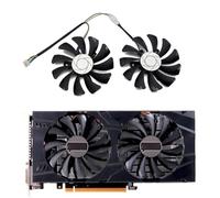 ZCDYGHU 2 Pezzi/Set P106 GTX 1060 GPU VGA Cooler per MSI per GeForce GTX1060 GTX-1060-6GT-OC per INNO3D Ventola di Raffreddamento per Scheda Grafica Video