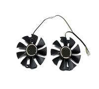 ZCDYGHU 2 ventole di Raffreddamento GPU GA91S2U Ricambio per PowerColor Red per Devil per schede grafiche Video Radeon RX 470 480 580