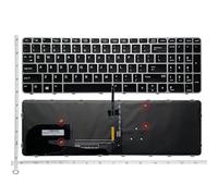 ZCDYGHU per HP EliteBook 850 G3 G4 755 per ZBOOK 15U US Senza Tastiera retroilluminata per Laptop(Dark Green)