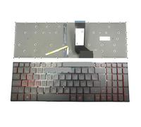ZCDYGHU Tastiera per Laptop AN515-52 LA retroilluminata Spagnola per Acer per Nitro 5 AN515-51 53 AN515-31 AN515-41 42 LG5P-A52BRL A50BRL A53BRL(Latin Red Keys)