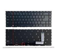 ZCDYGHU Tastiera per Laptop per MSI MS-16V2 MS-14D2 MS-14D1/14DK per Prestige 14 P14 Modern 15 GS66 GE66 GP66 P40 MS-1541(Orange)