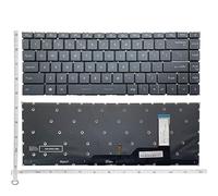 ZCDYGHU Tastiera per Laptop per MSI MS-16V2 MS-14D2 MS-14D1/14DK per Prestige 14 P14 Modern 15 GS66 GE66 GP66 P40 MS-1541(Coffee)
