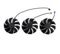 ZCDYGHU Ventola di Raffreddamento 87MM PLD09220S12H per EVGA per GeForce RTX 3070 3080 Ti 3090 FTW3 Ultra per dissipatore Calore per schede grafiche Gaming(Black 3-Fan)