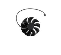 ZCDYGHU Ventola di Raffreddamento 87MM PLD09220S12H per EVGA per GeForce RTX 3070 3080 Ti 3090 FTW3 Ultra per dissipatore Calore per schede grafiche Gaming(Black A-Fan)