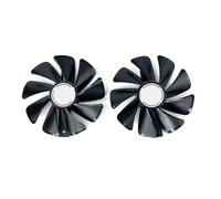 ZCDYGHU Ventola di Raffreddamento CF1015H12D per Sapphire Radeon RX 470 480 580 570 per Ventola per schede Video da Gioco Nitro Mining Edition RX580 RX480(Black 2-Fan)