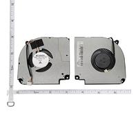ZCDYGHU Ventola di Raffreddamento CPU GPU per Laptop per Thor God 911ME 911MT MP 911 Plus 911ST G7000S Mechanist T58-V NH50EA NH50RA EFC-70100V1-0AH(Org Gpu)