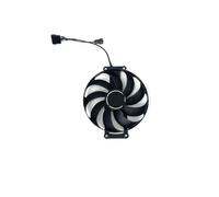 ZCDYGHU Ventola di Raffreddamento da 90 mm a 6 Pin CF9010U12D T129215SU per ASUS per Ventola per Scheda Grafica Dual RTX 3060 Ti 8G Mini V2 LHR(Black A-Fan T12)