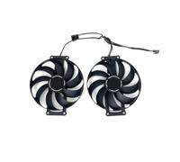 ZCDYGHU Ventola di Raffreddamento da 90 mm a 6 Pin CF9010U12D T129215SU per ASUS per Ventola per Scheda Grafica Dual RTX 3060 Ti 8G Mini V2 LHR(Black 2-Fan T12)