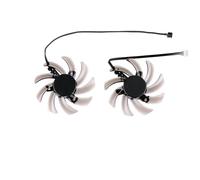 ZCDYGHU Ventola di Raffreddamento GA91S2U da 85 mm per Palit per GeForce GTX 1660 Ti RTX 2070 2060 Super Dual, dissipatore Calore per schede grafiche(Black 2-Fan)