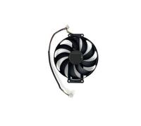 ZCDYGHU Ventola di Raffreddamento GPU FDC10H12S9-C T129215SU 6PIN 12V per ASUS per GTX 1660 Ti Dual Evo OC RTX2070 per Scheda Grafica(Black B-Fan T12)