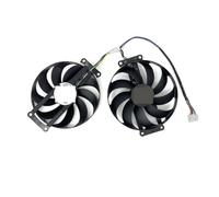 ZCDYGHU Ventola di Raffreddamento GPU FDC10H12S9-C T129215SU 6PIN 12V per ASUS per GTX 1660 Ti Dual Evo OC RTX2070 per Scheda Grafica(Black 2-Fan FDC)