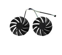 ZCDYGHU Ventola di Raffreddamento GPU GA92S2U 4PIN per ZOTAC RTX 3070 Ti 3080 3090 per dissipatore Calore per Scheda Video Grafica Trinity OC GFY09215M12SPA(Black 2-Fan)