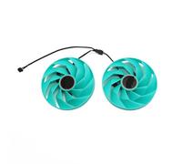 ZCDYGHU Ventola GPU FD10015M12D 0,45A a 4 Pin da 95 mm Adatta per schede grafiche Sapphire Radeon RX7600XT 7700XT 7800XT Pulse(2-Fan)