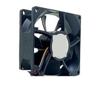 ZCDYGHU Ventola per Case PWM da 80 mm per Delta QFR0812UH di Raffreddamento 12 V e 8 cm per CPU Server, Flusso d'Aria 5600 Giri/min