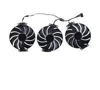 ZCDYGHU Ventola per Scheda Grafica 90MM CF9015U12D FD9015U12D DC12V 0,55A 7-Pin per ASUS per TUF per Gaming per RTX 4070 Ti 4060 OC Edition(3Pcs Set)