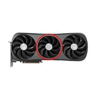 ZCDYGHU Ventola per Scheda Grafica GAH3S2H GAA3S2H DC12V 0,5A a 4 Pin per ZOTAC per Giochi per GeForce per RTX 4090 4080 16 GB per Trinity OC(B)