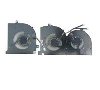 ZCDYGHU Ventole di Raffreddamento CPU GPU per Laptop per MSI GS76 WS76 per Creator 17 per Stealth 11UE 11UG 11UH Ventola MS-17M1 17M1-CPU BS5005HS-U4Q(CPU GPU Both)