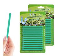 Zceplem 24 Pezzi Drain Sticks, Tubo Pulitore Detergente Cleaning Sticks Enzima, Mantiene Gli Scarichi Privo di Ostruzione E Odori per La Pulizia di Tubi di Scarico del WC, Cucina/Bagno