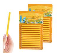 Zceplem 24 Pezzi Drain Sticks, Tubo Pulitore Detergente Cleaning Sticks Enzima, Mantiene Gli Scarichi Privo di Ostruzione E Odori per La Pulizia di Tubi di Scarico del WC, Cucina/Bagno