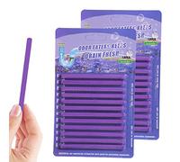 Zceplem 24 Pezzi Drain Sticks, Tubo Pulitore Detergente Cleaning Sticks Enzima, Mantiene Gli Scarichi Privo di Ostruzione E Odori per La Pulizia di Tubi di Scarico del WC, Cucina/Bagno