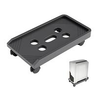 Zceplem Supporto per CPU Mobile, Carrello Porta PC con 4 Ruote Girevoli, Supporto per CPU da Scrivania sotto La Scrivania, Carrello Porta PC, Scaffale per Rack, Adatto alla Maggior Parte dei PC