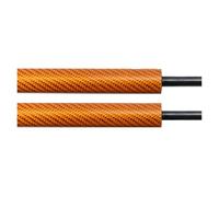 ZCera Pistoni Portellone Posteriore per Mazda per Verisa DC5W 2004-2015 Ammortizzatori A Gas per Bagagliaio Supporto di Sollevamento Ammortizzatore per Portellone(Orange Carbon Fiber)