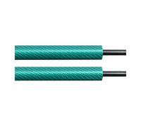ZCera Pistoni Portellone Posteriore per Mitsubishi per Triton LC/MV 2023-presente Portellone Posteriore Rallentatore Ammortizzatori A Gas Ammortizzatore Assistenza(Green Carbon Fiber)