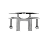 ZCfhoVCsq Bitta Retrattile da 8 Pollici con Montaggio a Incasso Pull Up Accessorio per Barche in Acciaio Inossidabile 316 Compatibile con la Corda di ormeggio per Yacht