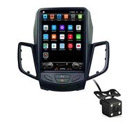 ZCHBSM 9.7 "Autoradio Stereo Android 12 Mp5 Player Navigatore per F-ord Fiesta 2009-2017, GPS Schermo Touch Full, Chiamate Vivavoce Wifi Bt Swc Mirror Link Bluetooth Usb, Con Telecamera Posteriore