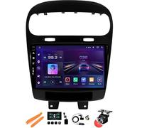 ZCHBSM Navigatore Android 10 da 9 Pollici per Fiat Freemont 2012-2020 Autoradio Touch Screen GPS Multimedia Bluetooth Car Stereo Supporta WiFi GPS USB SWC Mirror Link Uscita RCA Completa