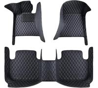 ZCHQF Pelle Auto Tappetini Abitacolo per Mercedes-Benz GLB 2020 2021 2022 2023 2024 2025 (LHD), Tutto Il Tempo Tappetino Impermeabile Antiscivolo Tappeto Protezione Accessori,A-Black