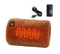 ZCJ Scaldamani elettrici, guanti riscaldabili con batteria da 10000 mAh, scaldamani riutilizzabili, 3 livelli di calore per uomo e donna, alternativa successiva ai prodotti usa e getta.