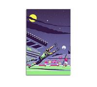 ZCJYMX Poster decorativo da parete su tela, motivo: portiere di calcio, poster decorativo moderno per la camera da letto, per la camera da letto, 40 x 60 cm