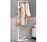 zcllove Appendiabiti Verticale Moderno, Il Passaggio d'ingresso della Camera da Letto del Soggiorno È Perfetto per Risparmiare Spazio, Nero, Oro, Bianco, Giacche, Abbigliamento