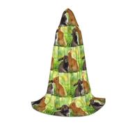 Zcmkjlg Coniglio Amore Masquerade Ball Outfit Capo con Cappuccio per Adolescenti Strega Vampiro Mago Halloween Festa Cosplay