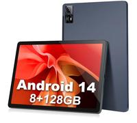 zcobro Android 14 Tablet 11 pollici 8 GB + 128 GB (1 TB espandibile) WiFi Gaming Tablet PC con custodia, modalità eye-care, display IPS 8000 mAh, doppia fotocamera 13 MP+5 MP, GMS Certified Widevine