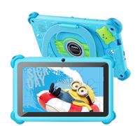 Zcobro Tablet per Bambini 7 Pollici con Custodia - Android 2 GB RAM + 32 GB ROM + 256 GB Espandibile, Wi-Fi, Bluetooth, Tipo C - Sicurezza Bambini, Quad Core