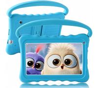 zcobro Tablet per bambini da 7 pollici per bambini con custodia protettiva 2 GB + 32 GB con Quad Core IPS Dual Camera Bluetooth di sicurezza bambini tablet per bambini con WiFi per ragazzi ragazze