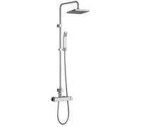 ZCOL617CR LEVEL PLUS Colonna doccia fissa LEVEL PLUS con deviatore PAFFONI