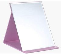 Zcooooool Specchio Specchio per il trucco Super HD portatile grande Specchio per trucco multi-stand Angolo libero/portatile/da tavolo Specchio pieghevole,25.5X18 cm (10X7 pollici)