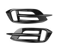 ZCPOPKNHNZ Per Civic 10th 2016 2017 2018 2019 1 Paio Di Griglie Copertura Per Fendinebbia Posteriori Paraurti Posteriore Stile Auto(Carbon Fiber Look)