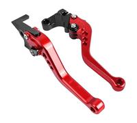 ZCPOPKNHNZ Per Ducati 400 620 659 695 696 796 Per Monster S2R 800 Leve Freno/frizione Corte/lunghe Per Moto Leva Con Impugnatura Regolabile(ROSSO,Digitare un)