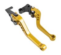 ZCPOPKNHNZ Per Ducati 400 620 659 695 696 796 Per Monster S2R 800 Leve Freno/frizione Corte/lunghe Per Moto Leva Con Impugnatura Regolabile(Oro,Digitare un)