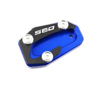 ZCPOPKNHNZ Per Yamaha TMAX 560 Per Tech Max 2017-2022 Pad Di Estensione Per Cavalletto Laterale Per Per Moto(Blu)