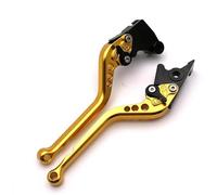 ZCPOPKNHNZ Per Yamaha YZF-R125 YZF R125 YZFR125 2008 2009 2010 2011 Leve Freno/frizione Corte/lunghe Per Moto Con Impugnatura Regolabile(Oro,Stile B)