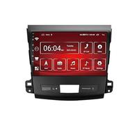 ZCRKEJI Android 15 9" Doppio din Autoradio Stereo per Mitsubishi Outlander 2006-2012 con Mirrorlink/Carplay/Bluetooth/WiFi/SWC/Navigazione GPS/DSP/RDS/FM/AM/Telecamera di retromarcia/Autoradio (E3 6+