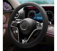 ZcsfcpA Copertura del Volante dell'automobile,Copertura del Volante del Silicone,Accessori del Volante dell'automobile,per MG HS EHS PHEV,Black