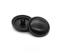 ZCSLD 15 Bottoni in Metallo Nero da 18-25 mm con Gambo Durevole, Facili da Usare, Bottoni Vintage per Chiusure per Cappotti, Cucito, Artigianato Fai-da-Te, riparazioni di Moda